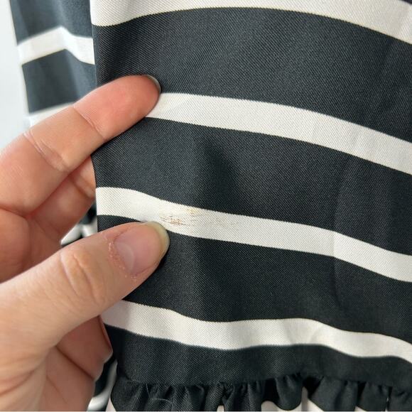 KAPPI 80s Vintage Union Label Summer Dress Size 4 Striped Drop Waist Nautical - Picture 8 of 8